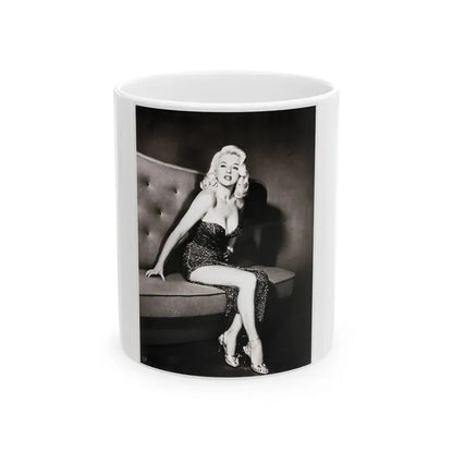 Diana Dors #174 (Vintage Female Icon) White Coffee Mug 11oz - Go Mug Yourself