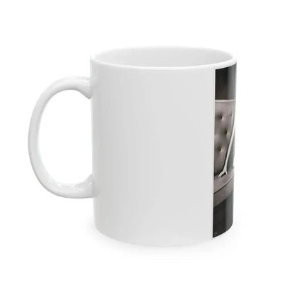 Diana Dors #174 (Vintage Female Icon) White Coffee Mug - Go Mug Yourself