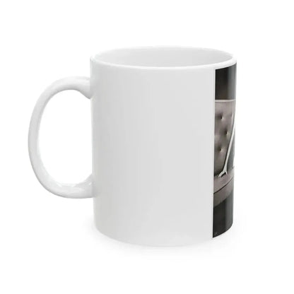 Diana Dors #174 (Vintage Female Icon) White Coffee Mug - Go Mug Yourself