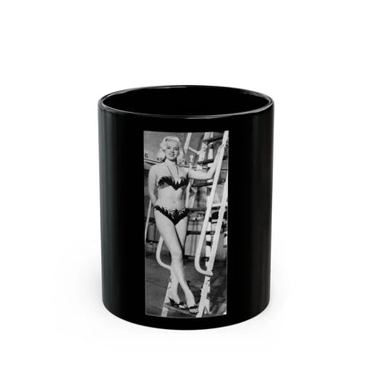 Diana Dors #175 (Vintage Female Icon) Black Coffee Mug 11oz - Go Mug Yourself