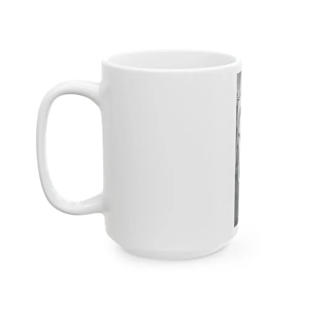 Diana Dors #175 (Vintage Female Icon) White Coffee Mug - Go Mug Yourself