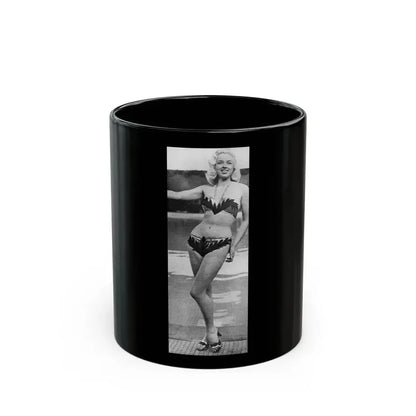 Diana Dors #176 (Vintage Female Icon) Black Coffee Mug 11oz - Go Mug Yourself