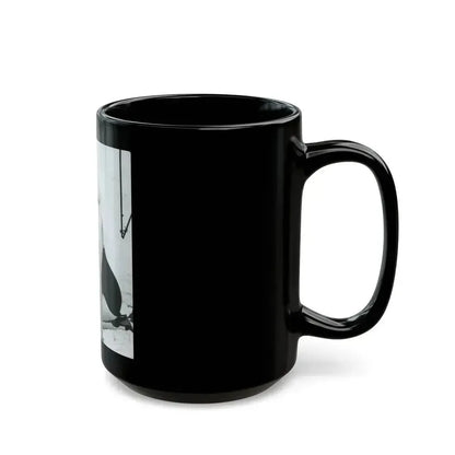 Diana Dors #177 (Vintage Female Icon) Black Coffee Mug - Go Mug Yourself