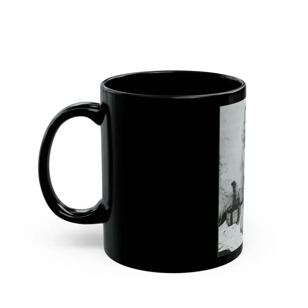Diana Dors #177 (Vintage Female Icon) Black Coffee Mug - Go Mug Yourself