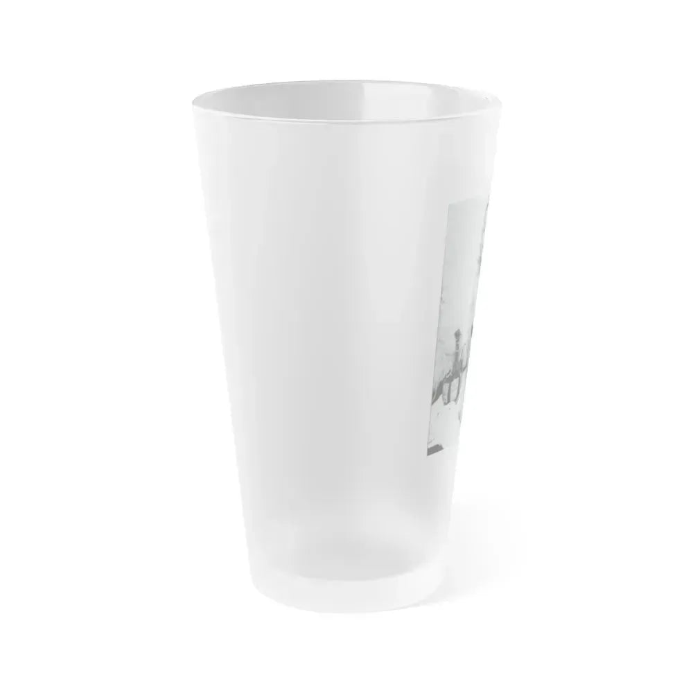 Diana Dors #177 (Vintage Female Icon) Frosted Pint Glass 16oz - Go Mug Yourself