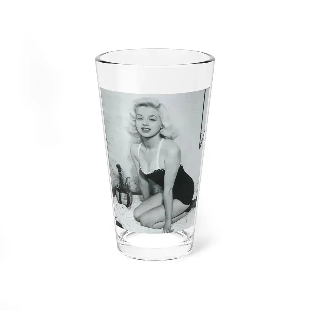 Diana Dors #177 (Vintage Female Icon) Pint Glass 16oz 16oz - Go Mug Yourself