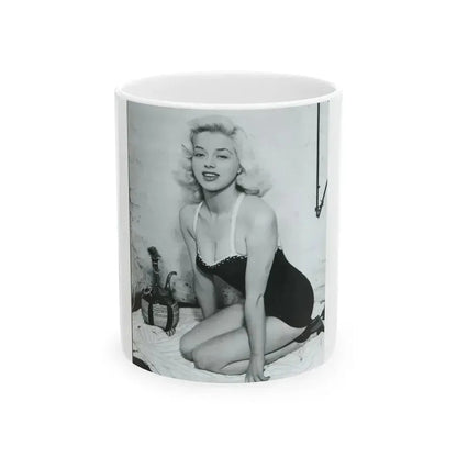 Diana Dors #177 (Vintage Female Icon) White Coffee Mug 11oz - Go Mug Yourself
