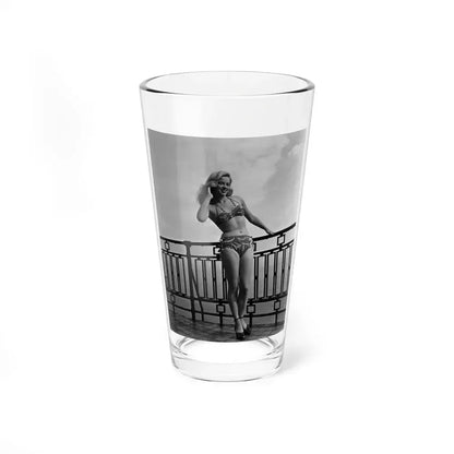 Diana Dors #178 (Vintage Female Icon) Pint Glass 16oz 16oz - Go Mug Yourself