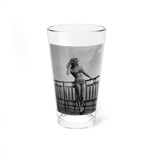 Diana Dors #178 (Vintage Female Icon) Pint Glass 16oz 16oz - Go Mug Yourself
