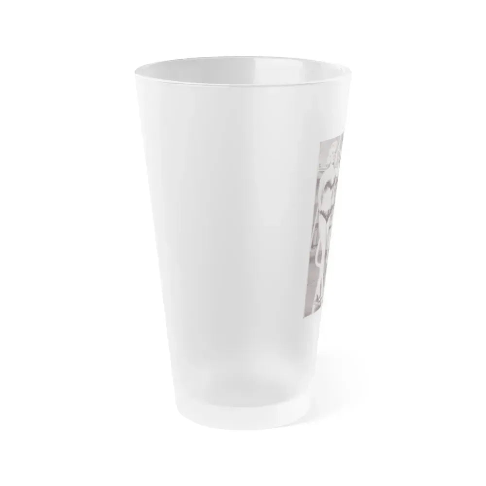 Diana Dors #179 (Vintage Female Icon) Frosted Pint Glass 16oz - Go Mug Yourself