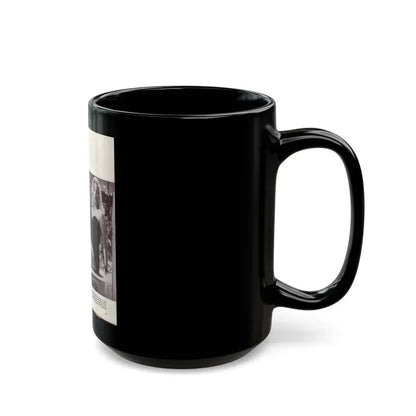 Diana Dors #180 (Vintage Female Icon) Black Coffee Mug - Go Mug Yourself