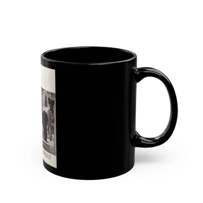 Diana Dors #180 (Vintage Female Icon) Black Coffee Mug - Go Mug Yourself