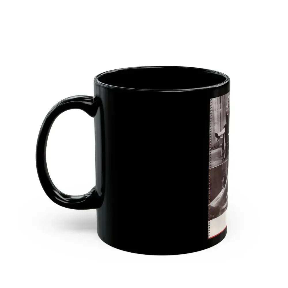 Diana Dors #180 (Vintage Female Icon) Black Coffee Mug - Go Mug Yourself
