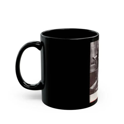 Diana Dors #180 (Vintage Female Icon) Black Coffee Mug - Go Mug Yourself