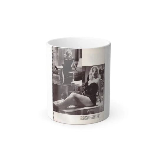 Diana Dors #180 (Vintage Female Icon) Color Changing Mug 11oz 11oz - Go Mug Yourself