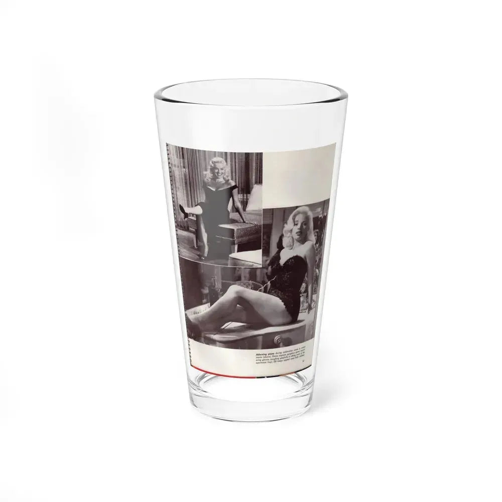 Diana Dors #180 (Vintage Female Icon) Pint Glass 16oz 16oz - Go Mug Yourself