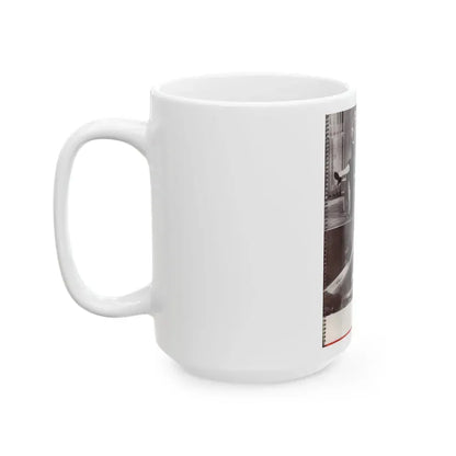 Diana Dors #180 (Vintage Female Icon) White Coffee Mug - Go Mug Yourself