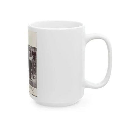 Diana Dors #180 (Vintage Female Icon) White Coffee Mug - Go Mug Yourself