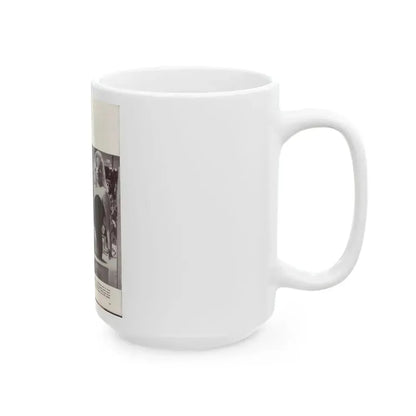 Diana Dors #180 (Vintage Female Icon) White Coffee Mug - Go Mug Yourself