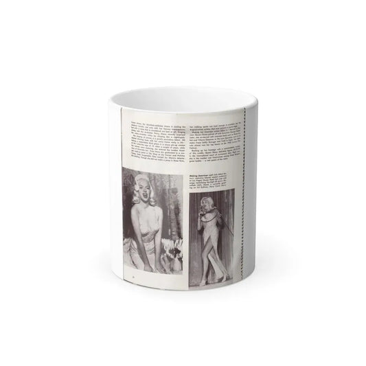 Diana Dors #181 (Vintage Female Icon) Color Changing Mug 11oz 11oz - Go Mug Yourself