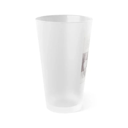 Diana Dors #181 (Vintage Female Icon) Frosted Pint Glass 16oz - Go Mug Yourself