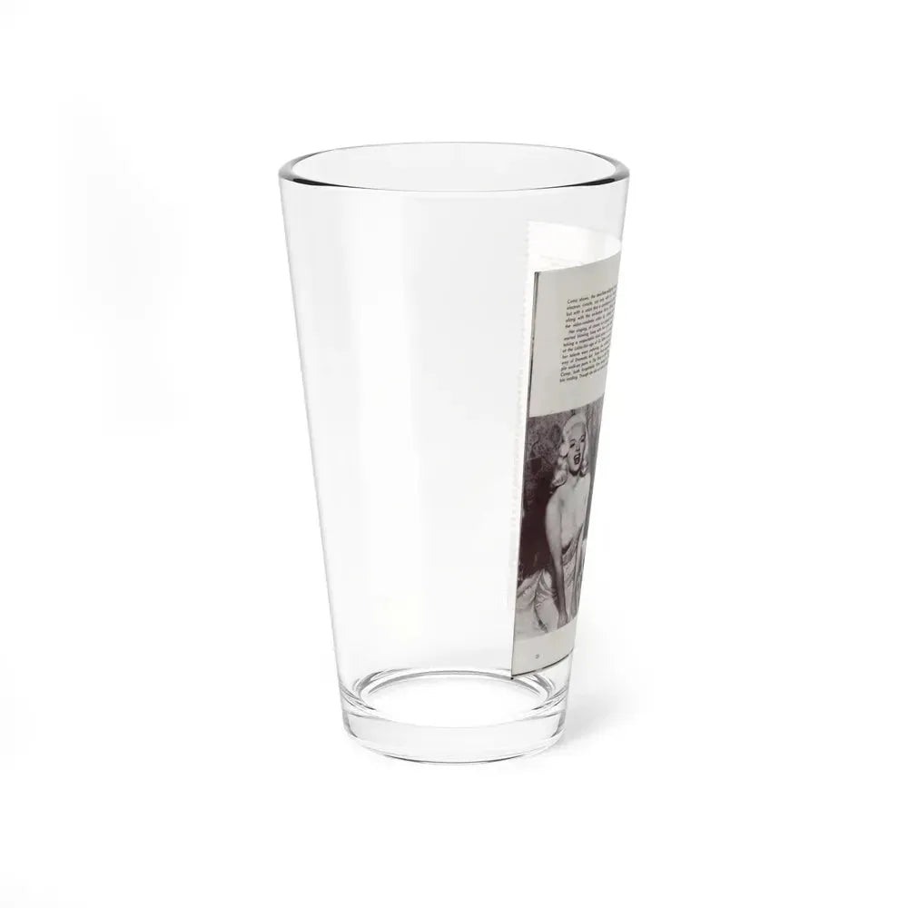 Diana Dors #181 (Vintage Female Icon) Pint Glass 16oz - Go Mug Yourself