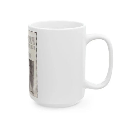 Diana Dors #181 (Vintage Female Icon) White Coffee Mug - Go Mug Yourself