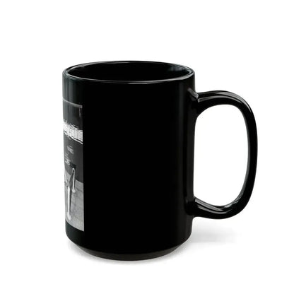 Diana Dors #182 (Vintage Female Icon) Black Coffee Mug - Go Mug Yourself