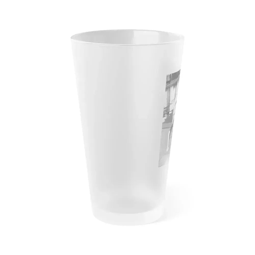 Diana Dors #182 (Vintage Female Icon) Frosted Pint Glass 16oz - Go Mug Yourself