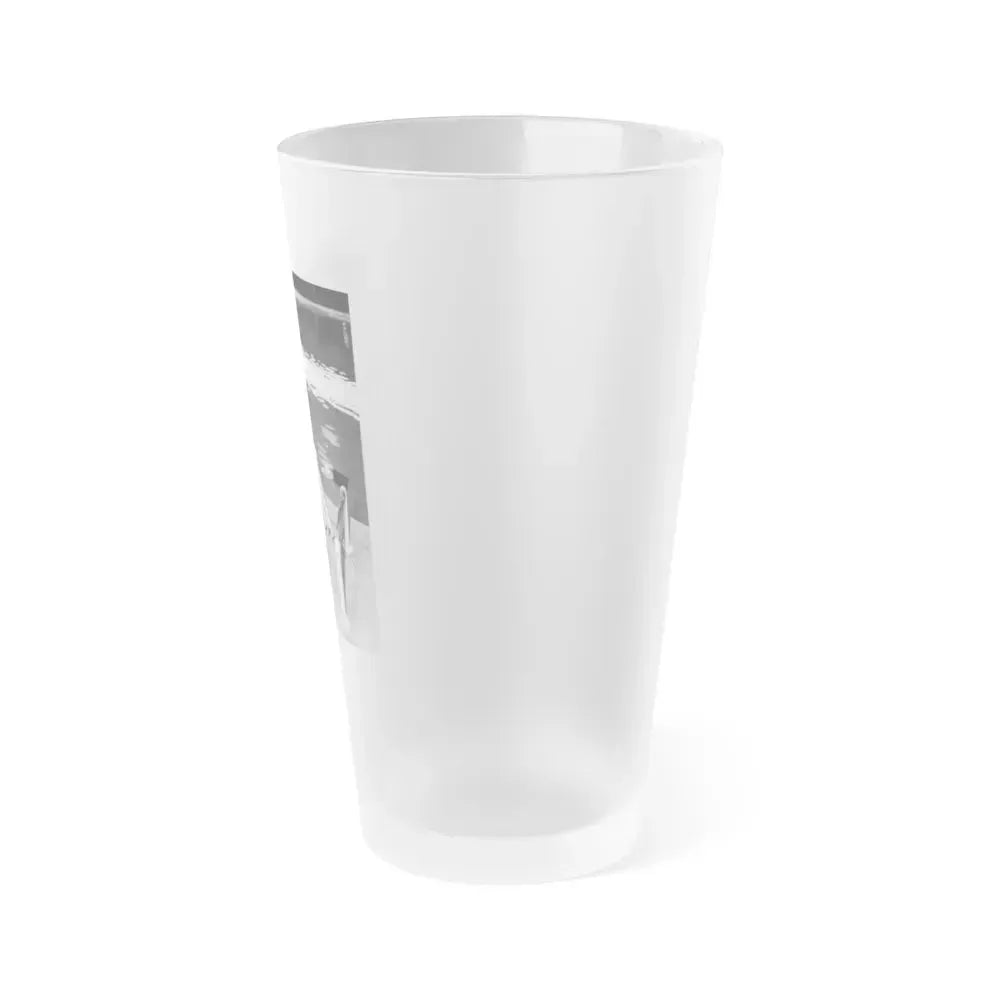 Diana Dors #182 (Vintage Female Icon) Frosted Pint Glass 16oz - Go Mug Yourself