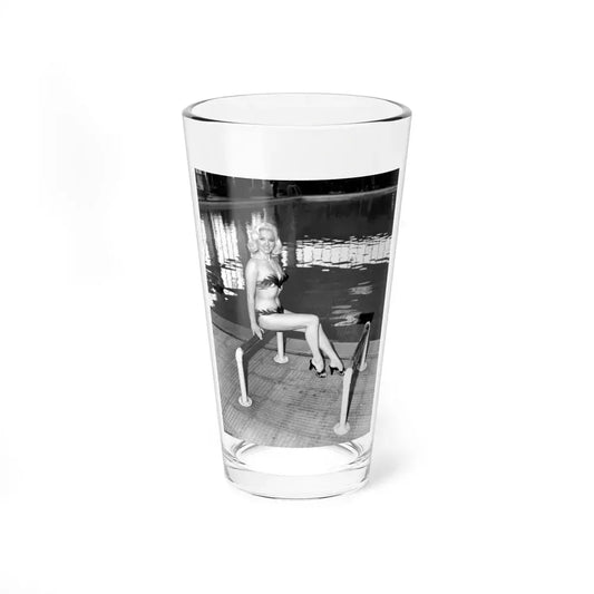 Diana Dors #182 (Vintage Female Icon) Pint Glass 16oz 16oz - Go Mug Yourself