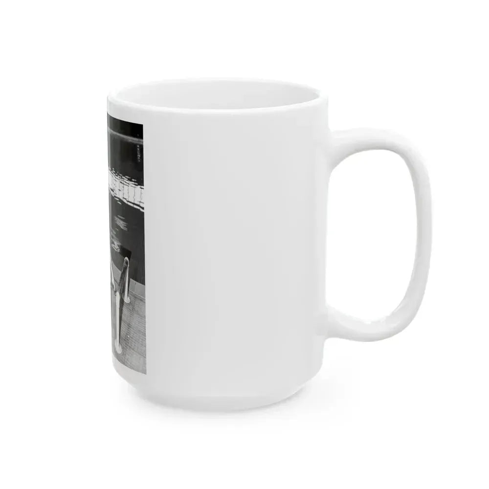 Diana Dors #182 (Vintage Female Icon) White Coffee Mug - Go Mug Yourself