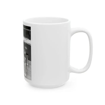 Diana Dors #182 (Vintage Female Icon) White Coffee Mug - Go Mug Yourself