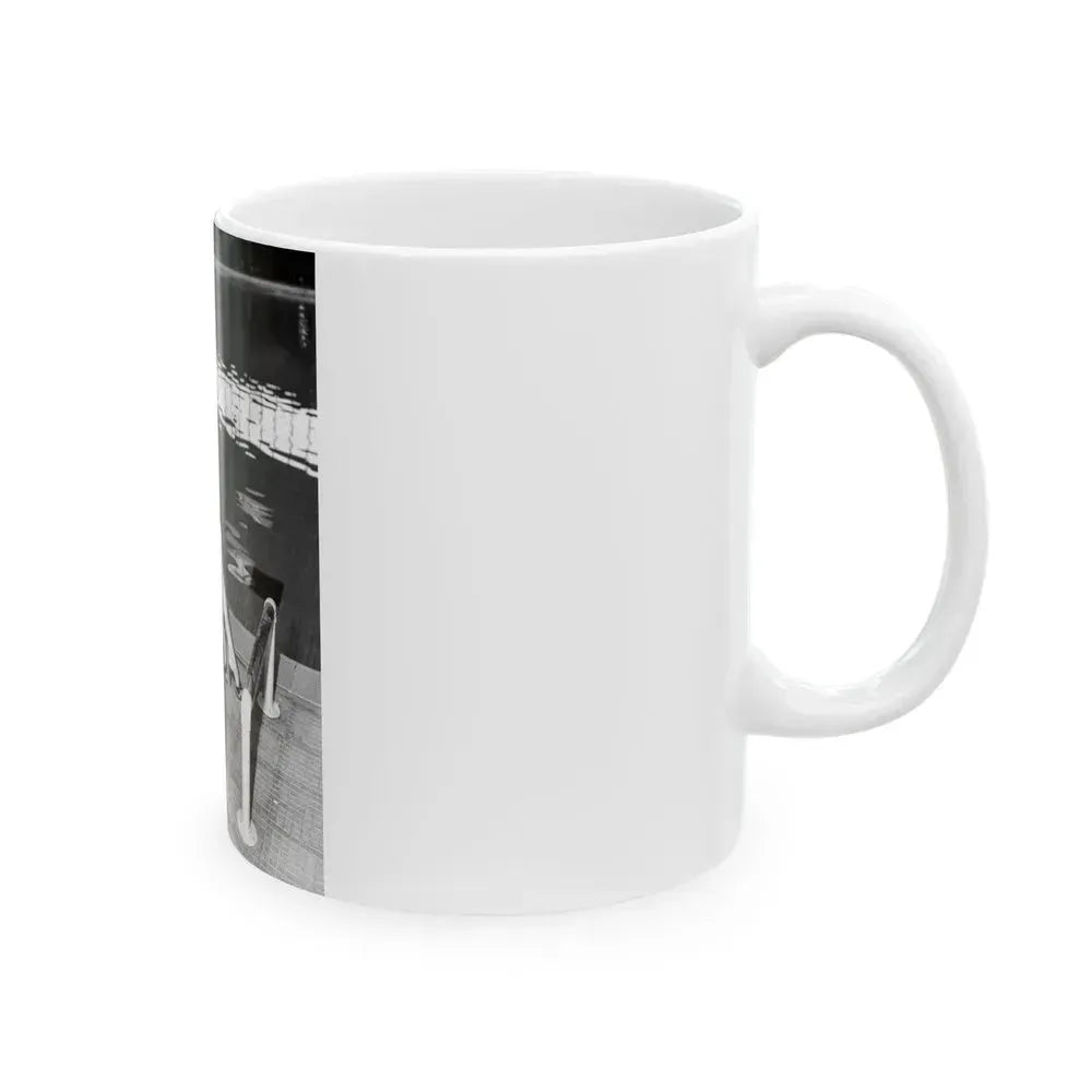 Diana Dors #182 (Vintage Female Icon) White Coffee Mug - Go Mug Yourself
