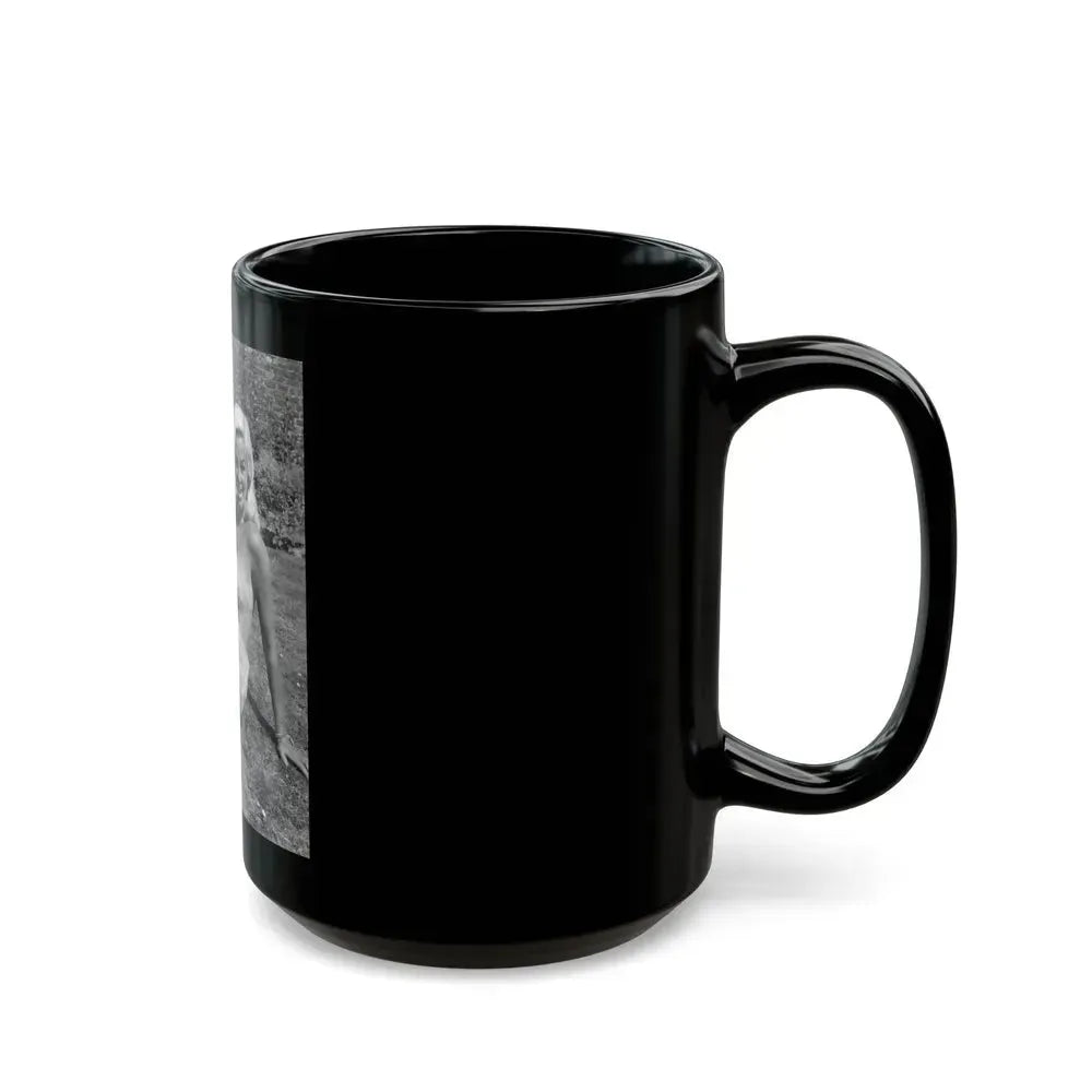 Diana Dors #183 (Vintage Female Icon) Black Coffee Mug - Go Mug Yourself