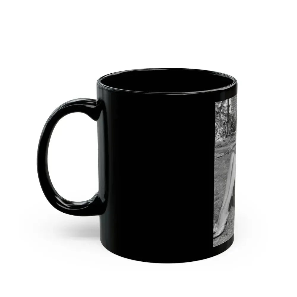Diana Dors #183 (Vintage Female Icon) Black Coffee Mug - Go Mug Yourself