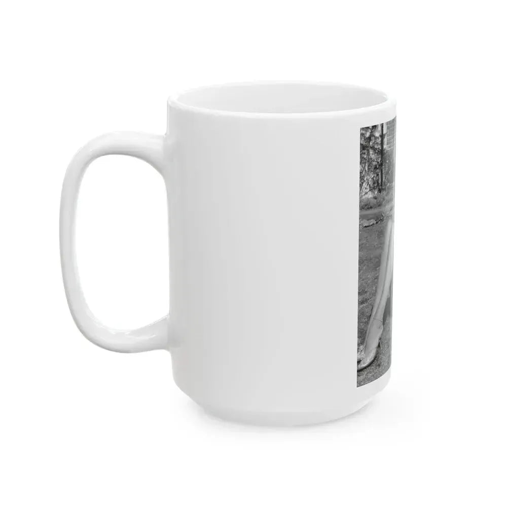 Diana Dors #183 (Vintage Female Icon) White Coffee Mug - Go Mug Yourself