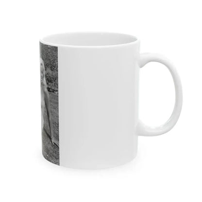 Diana Dors #183 (Vintage Female Icon) White Coffee Mug - Go Mug Yourself