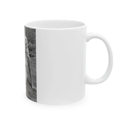 Diana Dors #183 (Vintage Female Icon) White Coffee Mug - Go Mug Yourself