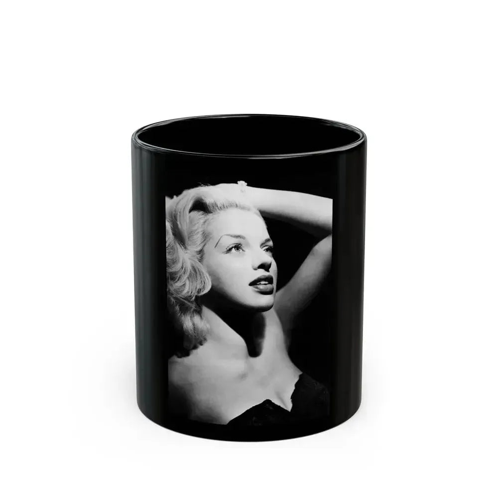 Diana Dors #184 (Vintage Female Icon) Black Coffee Mug 11oz - Go Mug Yourself