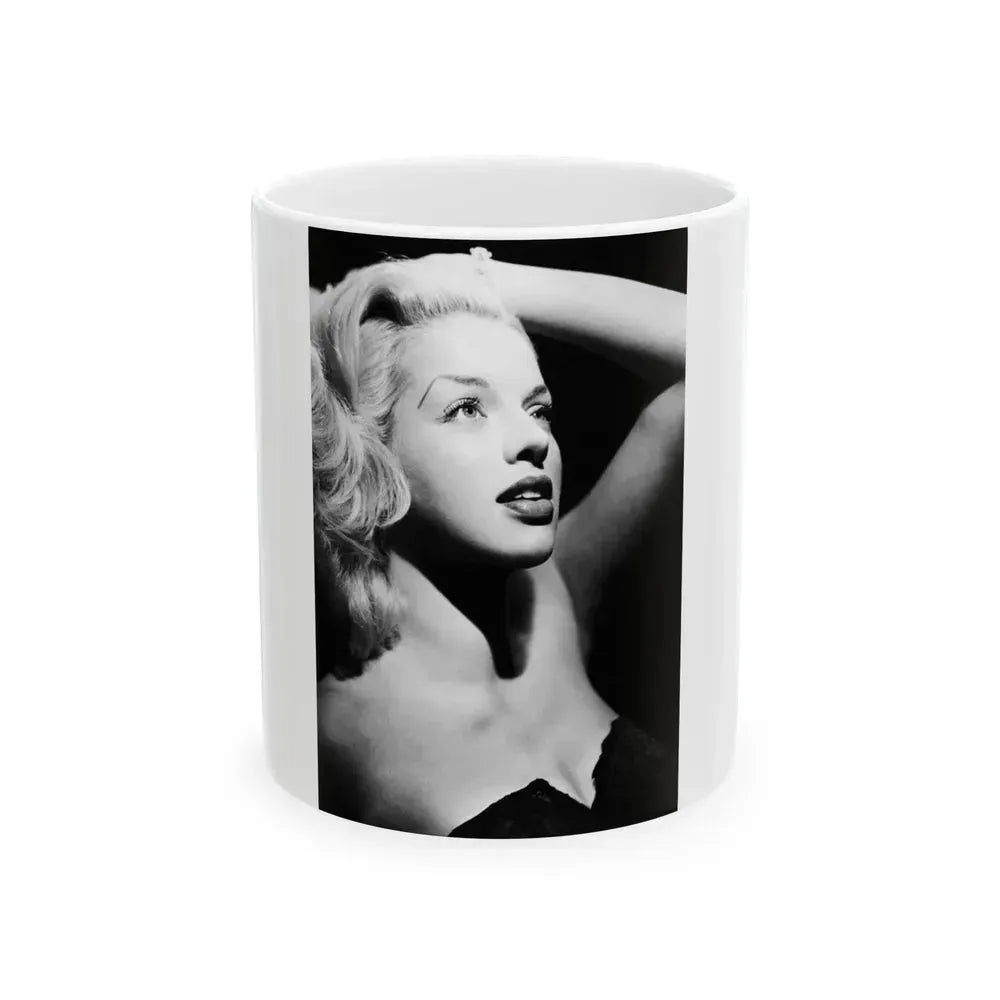 Diana Dors #184 (Vintage Female Icon) White Coffee Mug 11oz - Go Mug Yourself