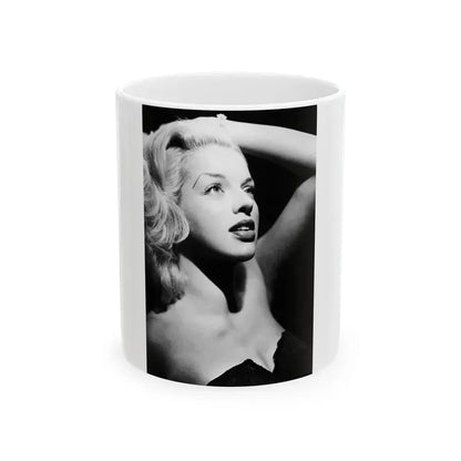 Diana Dors #184 (Vintage Female Icon) White Coffee Mug 11oz - Go Mug Yourself