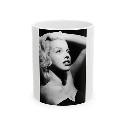Diana Dors #184 (Vintage Female Icon) White Coffee Mug 11oz - Go Mug Yourself