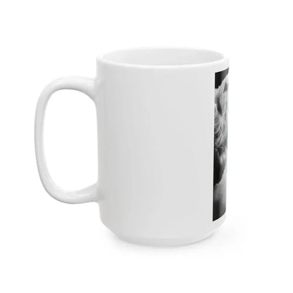 Diana Dors #184 (Vintage Female Icon) White Coffee Mug - Go Mug Yourself