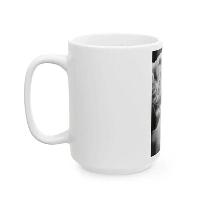 Diana Dors #184 (Vintage Female Icon) White Coffee Mug - Go Mug Yourself