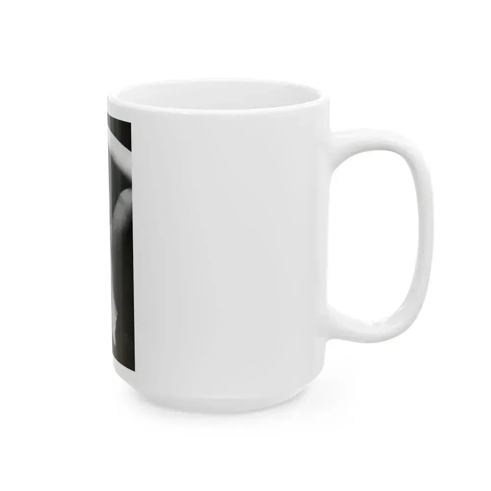 Diana Dors #184 (Vintage Female Icon) White Coffee Mug - Go Mug Yourself