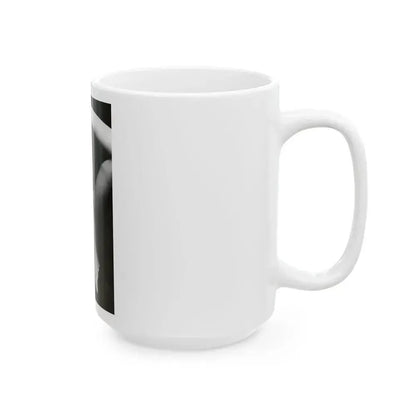 Diana Dors #184 (Vintage Female Icon) White Coffee Mug - Go Mug Yourself
