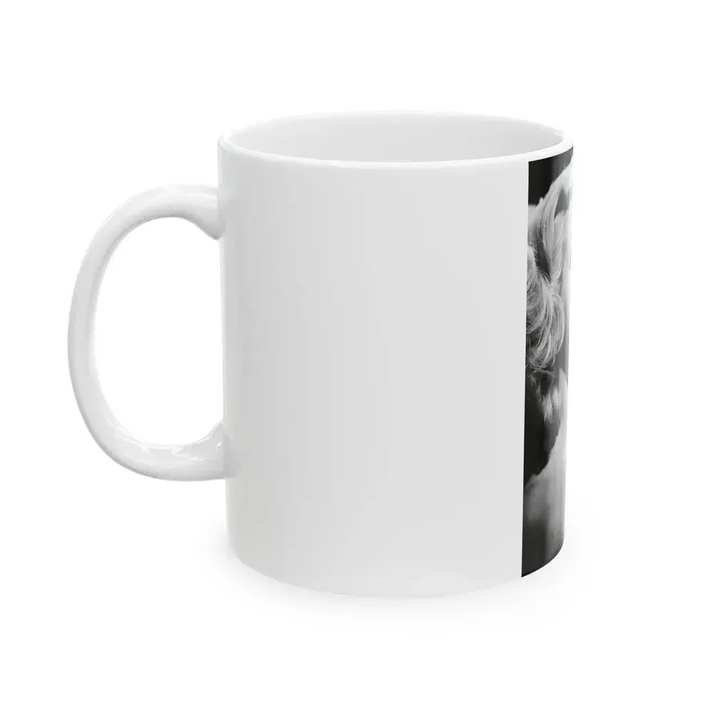 Diana Dors #184 (Vintage Female Icon) White Coffee Mug - Go Mug Yourself