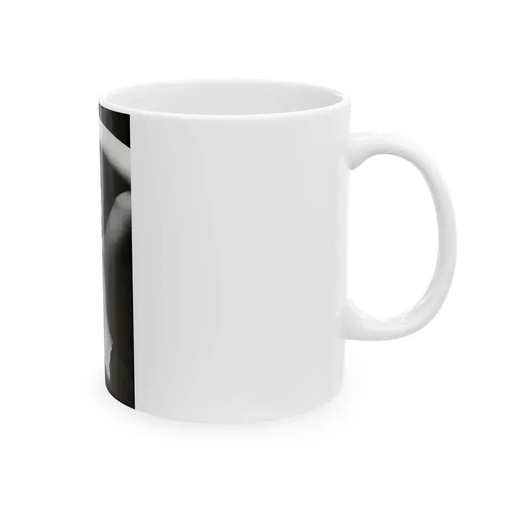Diana Dors #184 (Vintage Female Icon) White Coffee Mug - Go Mug Yourself
