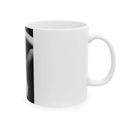 Diana Dors #184 (Vintage Female Icon) White Coffee Mug - Go Mug Yourself